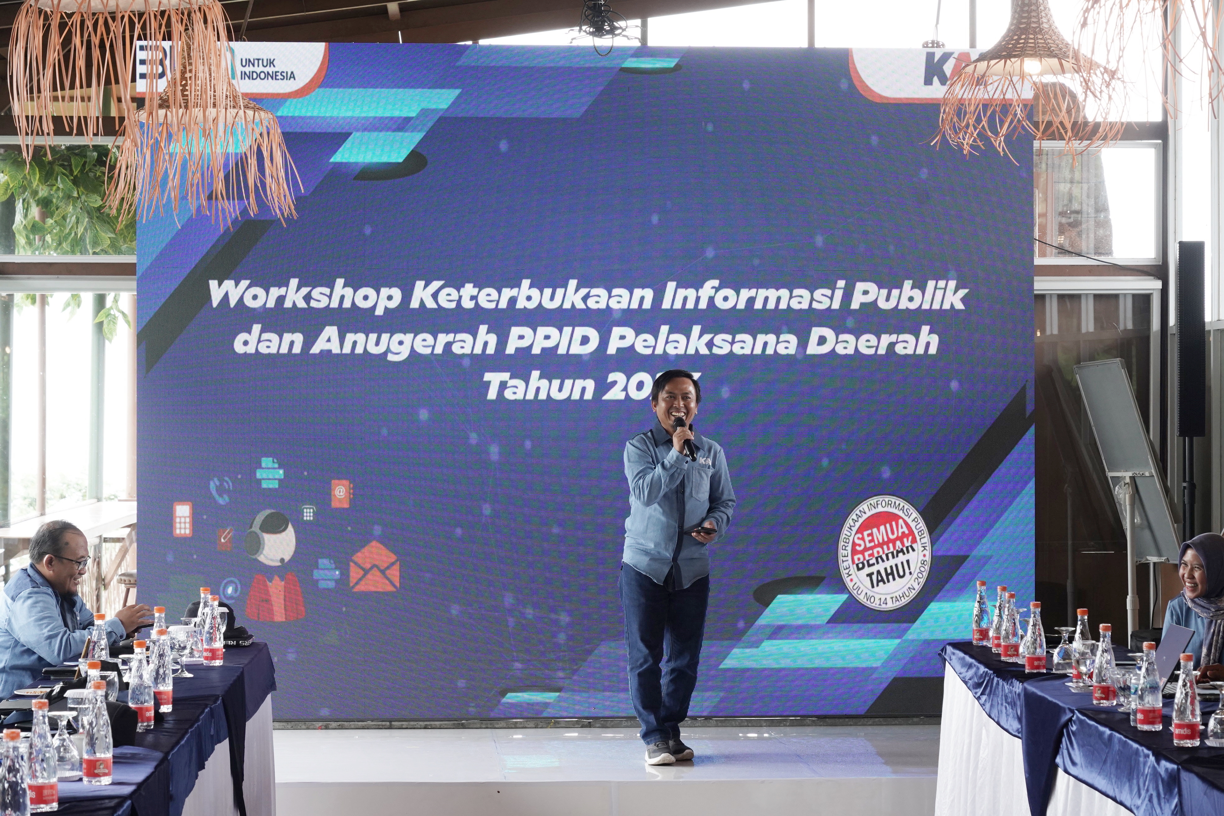 USPP pada saat memberikan sambutan