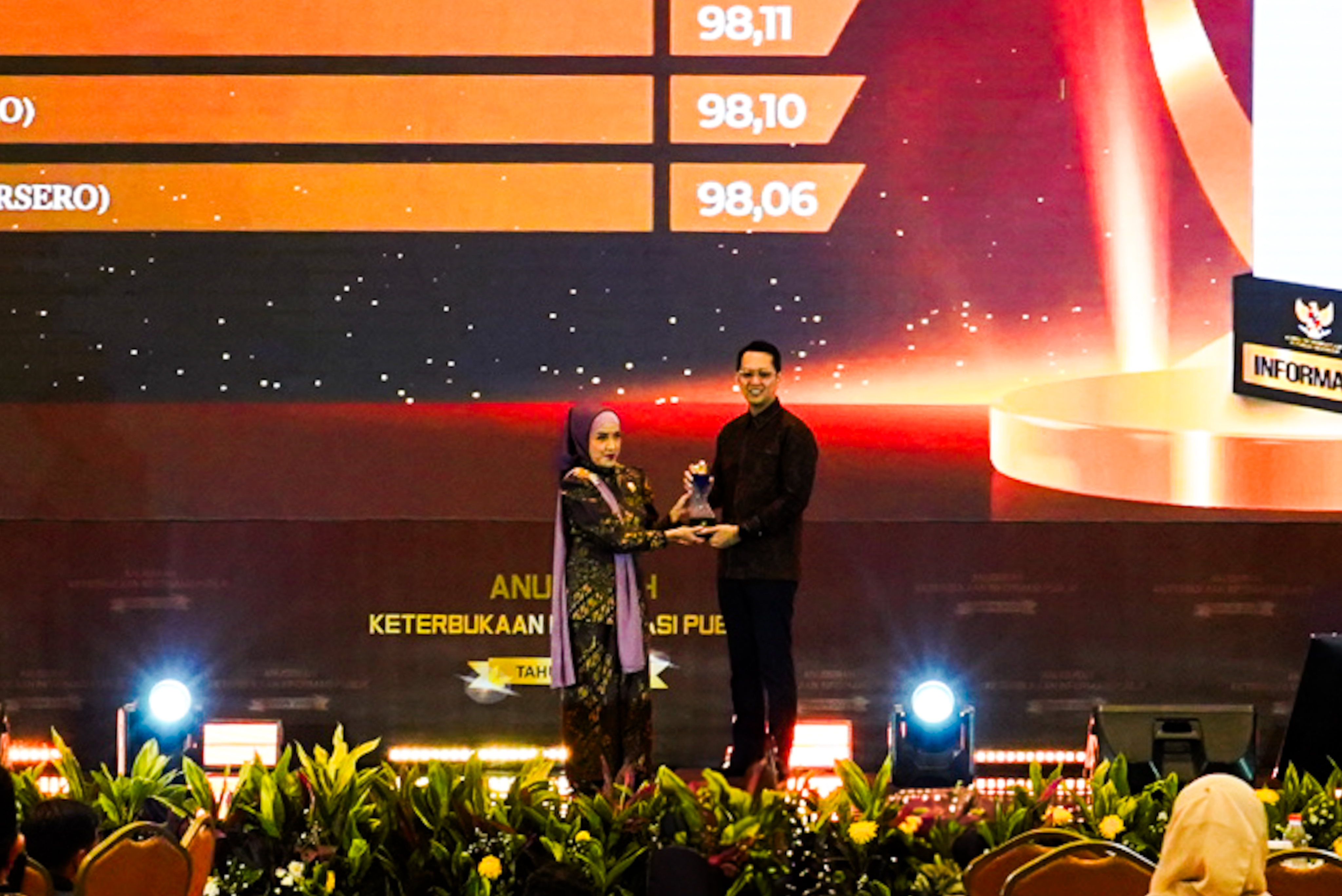 PPID PT KAI Raih Predikat ‘Informatif’ Pada Penganugerahan Keterbukaan Informasi Publik 2025